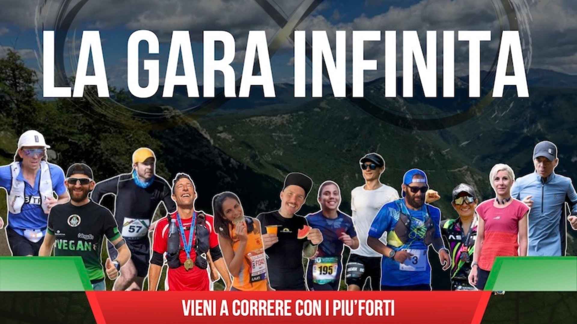 La gara infinita: vieni a correre con i più forti